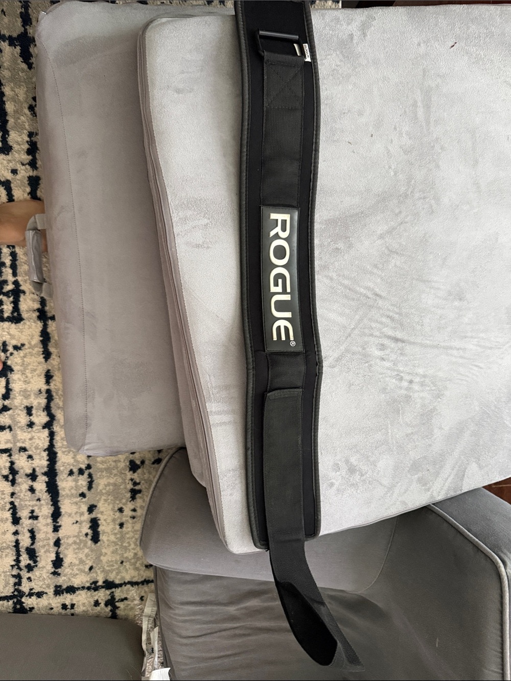 Rogue Black Lifting Belt